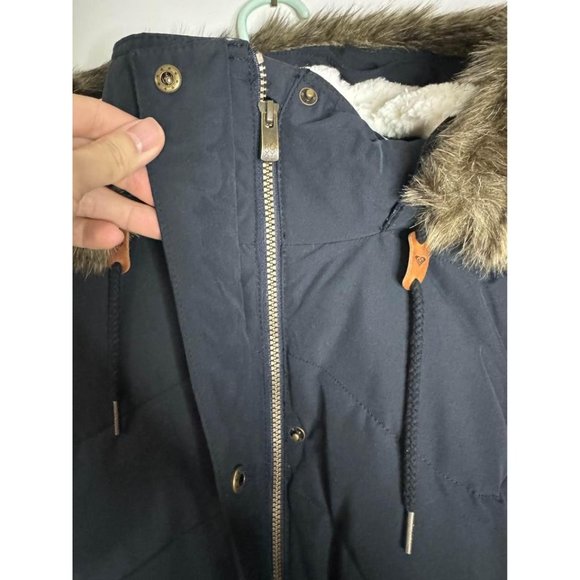 New Navy Roxy Winter Parka (Women’s Medium) - Picture 2 of 7